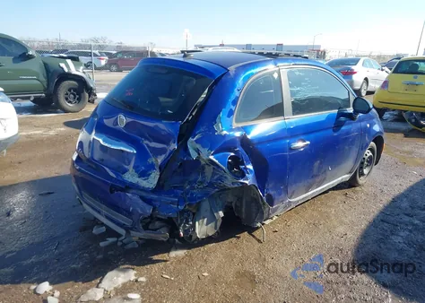 2012 Fiat 500 Sport from USA, damaged, VIN 3C3CFFBR8CT229368